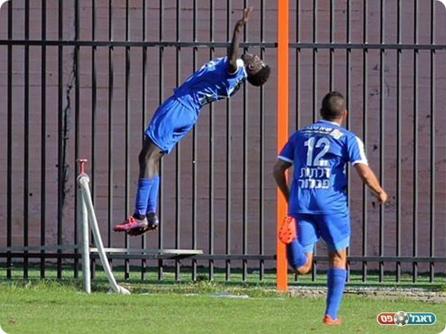 סולליך חוגג עם סלטה מרהיבה (לירן דורף)